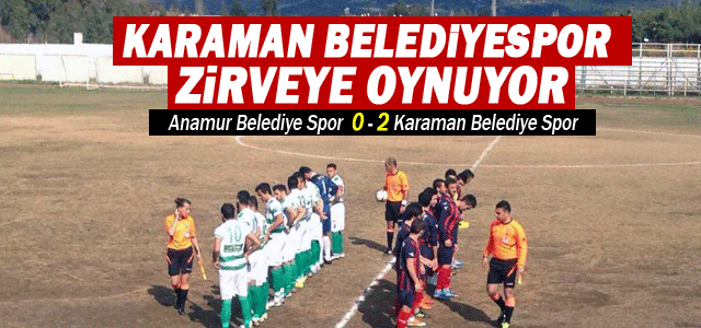 Karaman Belediyespor Zirveye Oynuyor