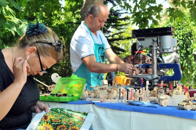 Akşehir Gülmece Parkı Sanat Atölyesine Dönüştü