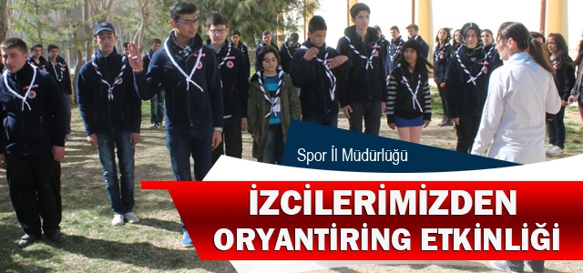 İzcilerimizden Oryantiring Etkinliği