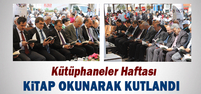 Kütüphaneler Haftası kutlandı