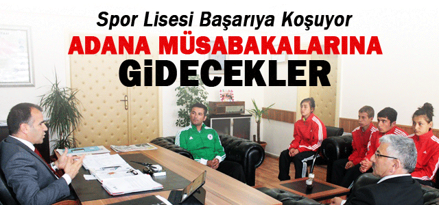 Spor Lisesi Başarıya Koşuyor