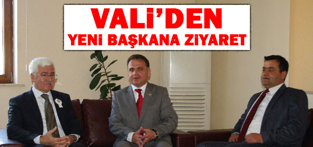 Valiʹden Yeni İl Genel Meclis Başkanına Ziyaret