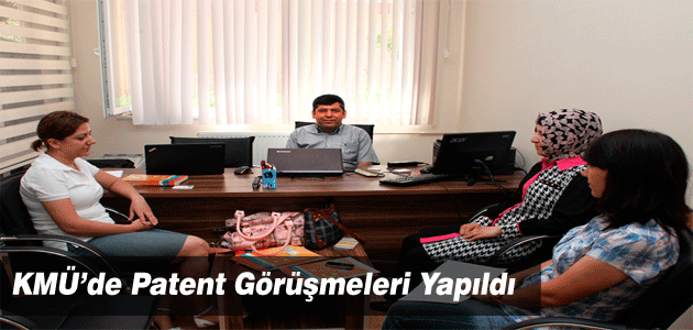 Kmü’de Patent Görüşmeleri Yapıldı