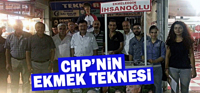 CHP Seçim çalışmalarına başladı.