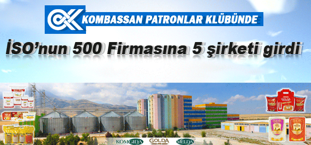 Kombassan’ın 5 Şirketi İso İkinci 500’de