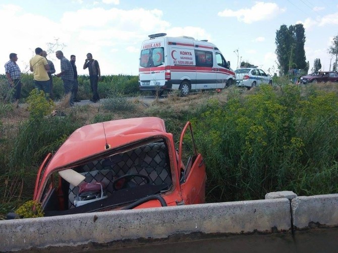 Ereğli’de Otomobiller Çarpıştı: 2 Yaralı