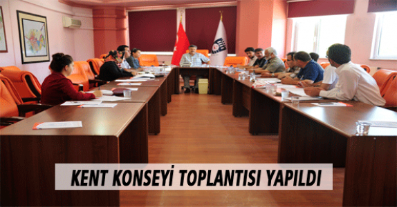 Kent Konseyi Toplantısı Yapıldı