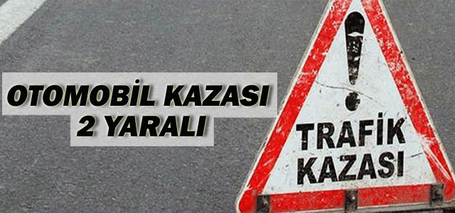 Trafik Kazası: 2 Yaralı