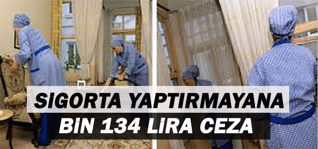 Sigorta yaptırmayan yandı! Bin 134 bin TL cezası var