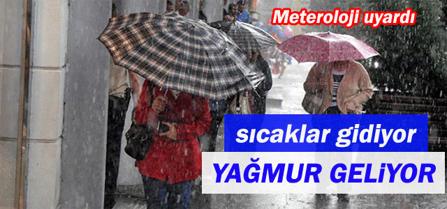 Dikkat! Yağmur Geliyor