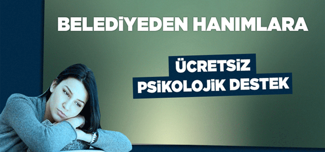 Belediye’den Kadınlara Ücretsiz Psikolojik Destek