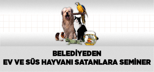 Belediyeden Ev Ve Süs Hayvanı Satanlara Seminer