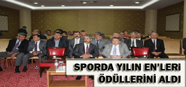 Sporda Yılın En’leri Ödüllerini Aldı