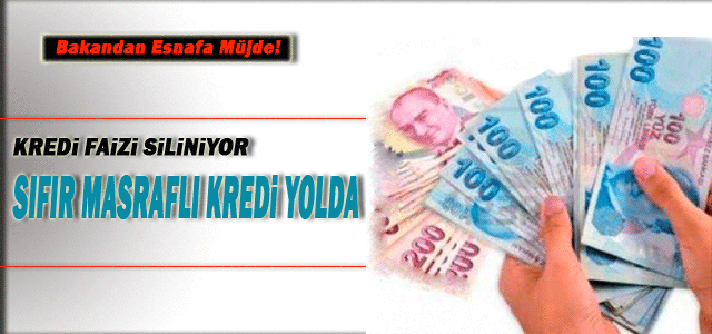 Esnafa çifte müjde birden!