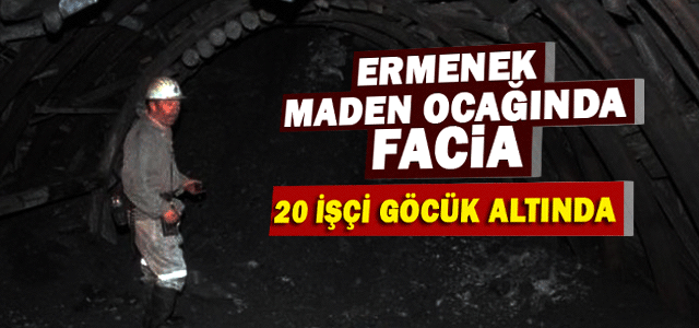 Kömür ocağında facia: 18 işçi mahsur