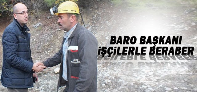 Baro Başkanı Avukat Oktay Yılmaz Ermenekʹte