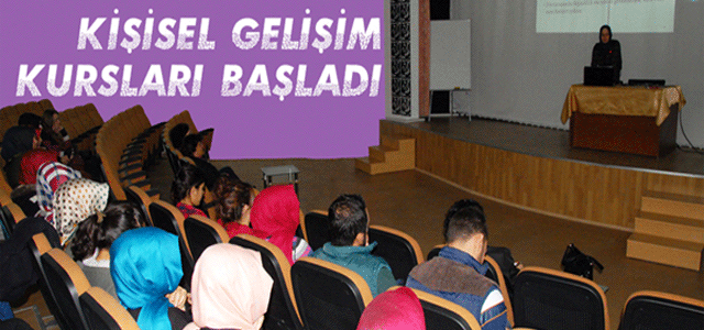 Kişisel Gelişim Kursları Başladı