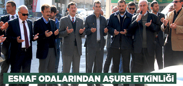 Esnaf Odalarından Aşure Etkinliği