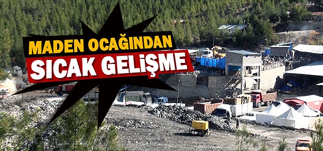 Maden Ocağında Sıcak Gelişme