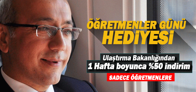 Lütfi Elvanʹdan Öğretmenlere Özel İndirim