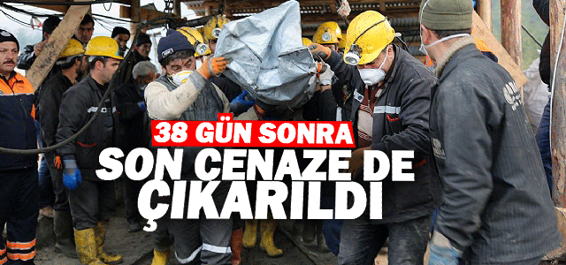 Son İşçilerin de Cenazelerine Ulaşıldı