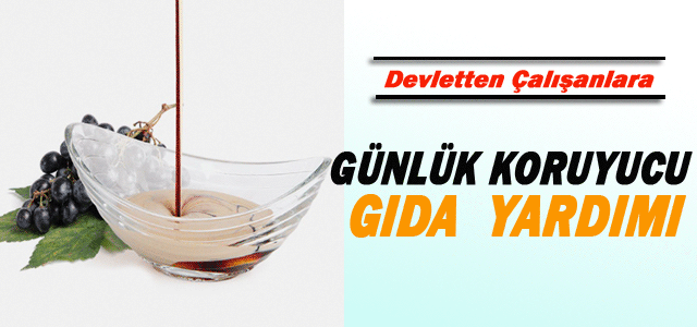 Devletten çalışanlara günlük özel gıda yardımı