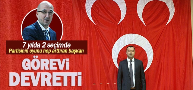 Karaman MHP Merkez İlçede Görev Değişimi