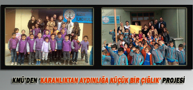 Kmü Öğrencileri İlkokullara Yardım Kampanyası Düzenledi