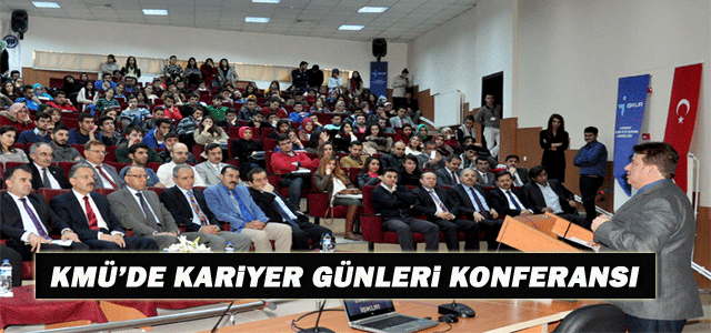 Kmü’de Kariyer Günleri Konferansı
