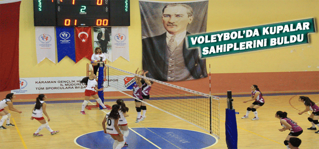 Voleybol’da Kupalar Sahiplerini Buldu