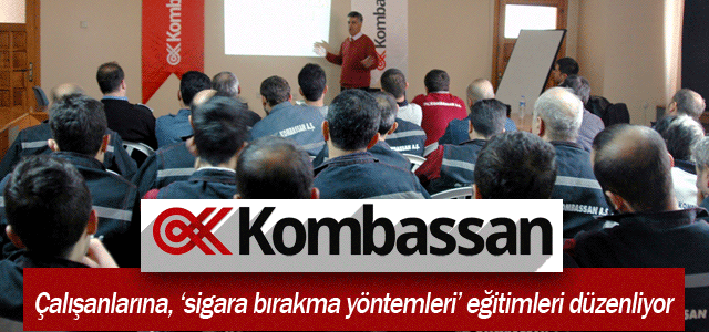 Kombassanʹdan Sigara bırakma eğitimi