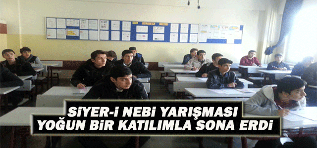 Siyer-İ Nebi Yarışması Yoğun Bir Katılımla Sona Erdi‏