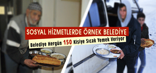 Karaman Belediyesi Her Gün 150 Kişiye Sıcak Yemek Veriyor