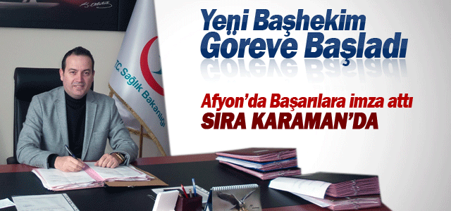 Yeni Başhekim Göreve Başladı