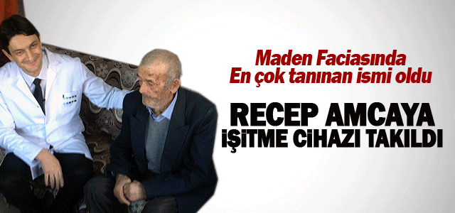 Madenci Babasına İşitme Cihazı