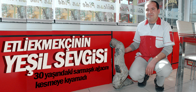 Etliekmekçinin Yeşil Sevgisi