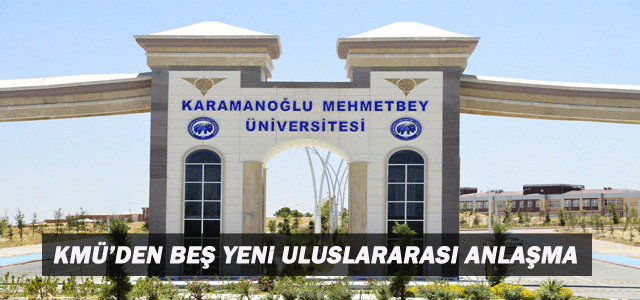 Kmü’den Beş Yeni Uluslararası Anlaşma