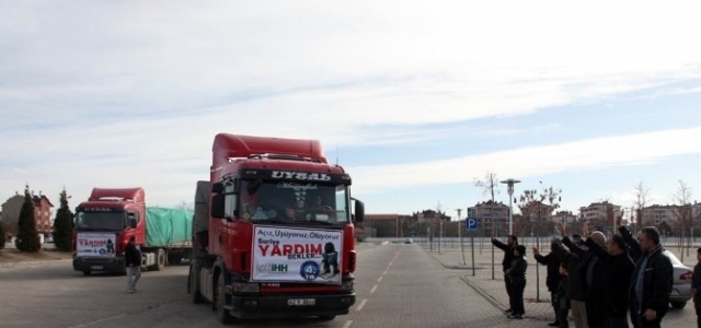 SELÇUKLU’DAN SURİYE’YE ANLAMLI YARDIM