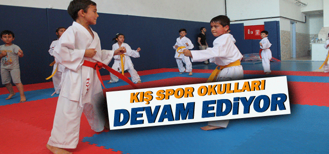 Kış Spor Okulları Devam Ediyor