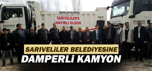 Sarıveliler Belediyesine Araç Takviyesi