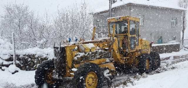 Seydişehir’de Kar Yağışı Etkili Oluyor