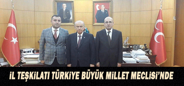 Karaman İl Teşkilatı Türkiye Büyük Millet Meclisi’nde gerçekleşen MHP Grup Toplantısında.