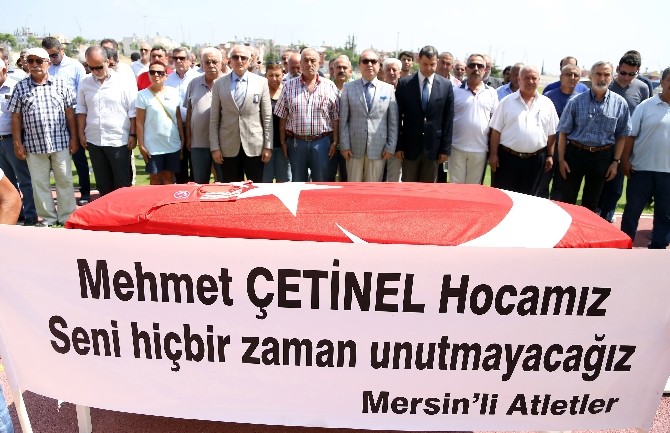 Eski Milli Atlet Çetinel Defnedildi