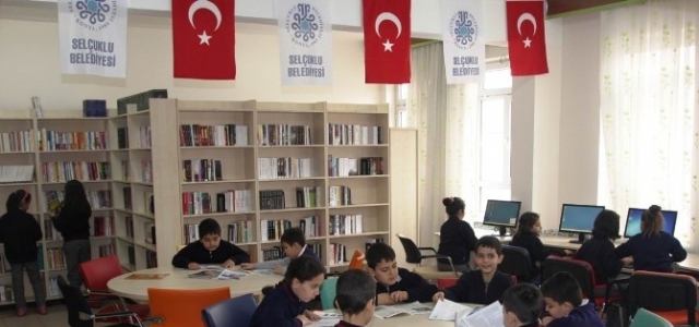 Selçuklu’da Kütüphane Ve Okur Sayısı Artıyor