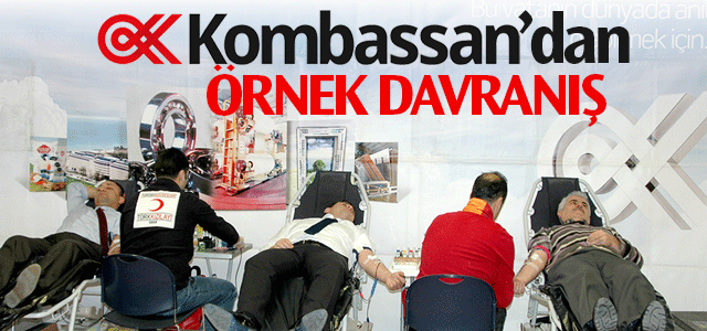 Kombassan’dan Kan Bağışı