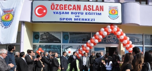 Özgecan Aslan’ın İsmi Tarsus’ta Yaşatılıyor