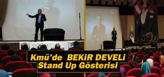 Ünlü Tv Programcısından Kmü’de Stand Up Gösterisi