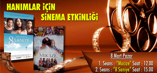 Belediyeden Kadınlar İçin Sinema Etkinliği