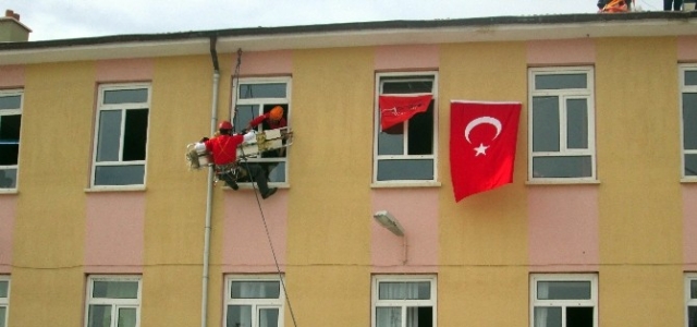 Tuzlukçu’da Deprem Tatbikatı Yapıldı