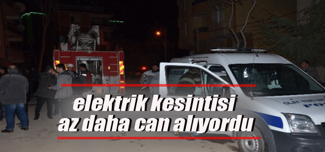 Yaşlı Çift Alevlerden Kaçarak Son Anda Kurtuldu